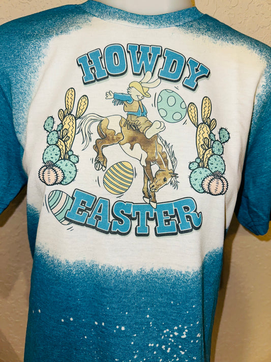 Howdy Easter sublimation tee