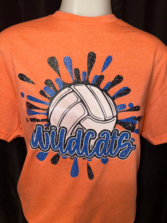 Wildcats Volleyball graphic tee