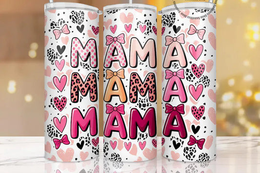 Mama hearts 20oz tumbler
