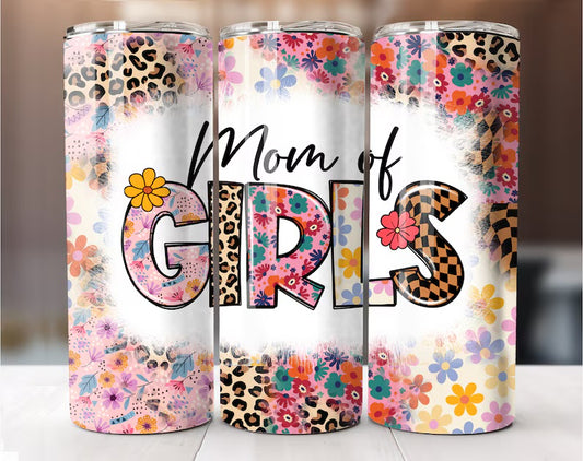 Mom of girls 20oz tumbler