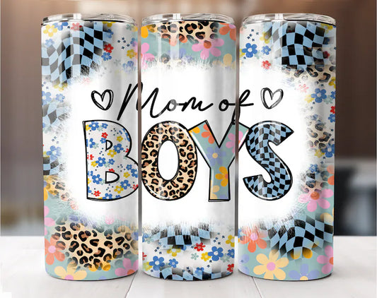 Mom of boys 20oz tumbler