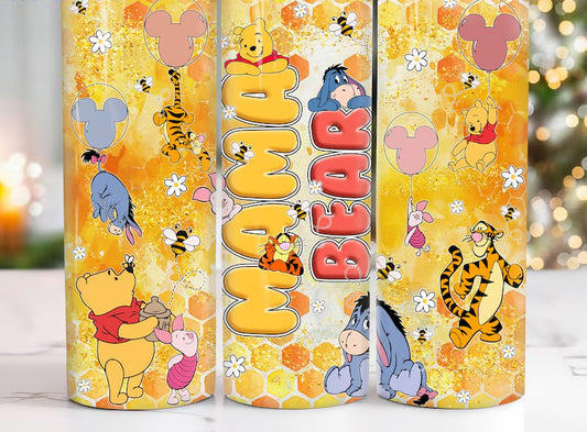 Mama bear 20oz tumbler