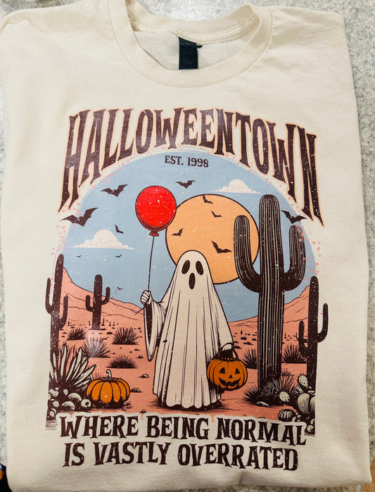 Halloween town graphic tee