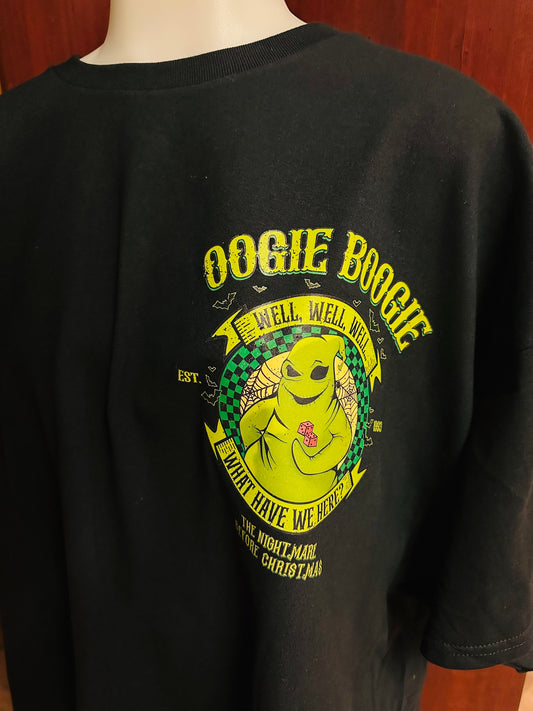 Oogie boogie graphic tee