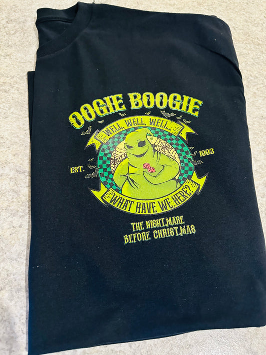 Oogie boogie graphic tee