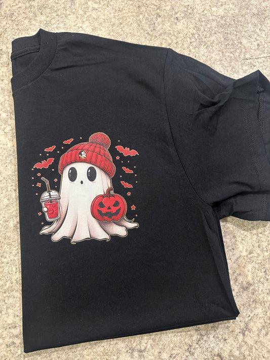 FSU ghost buddy graphic tee ** LEAVE YOUR TEAM CHOICE IN NOTES IF DIFFERENT THAN SHOWN BELOW**