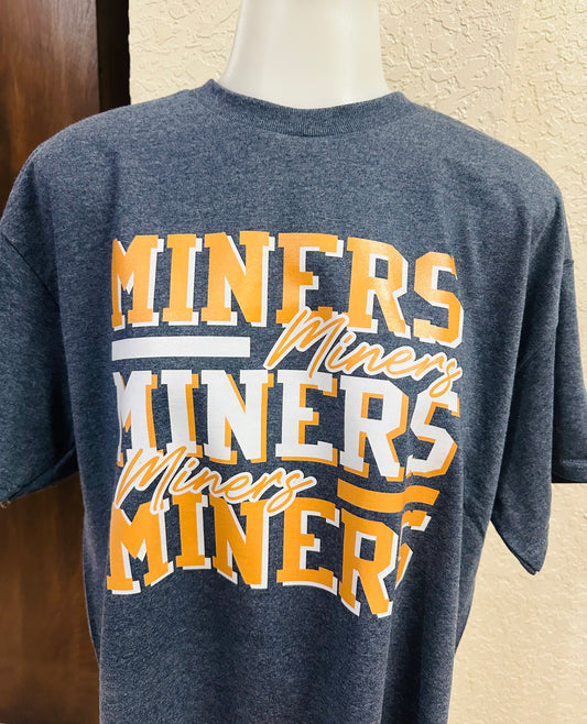 Miners graphic tee