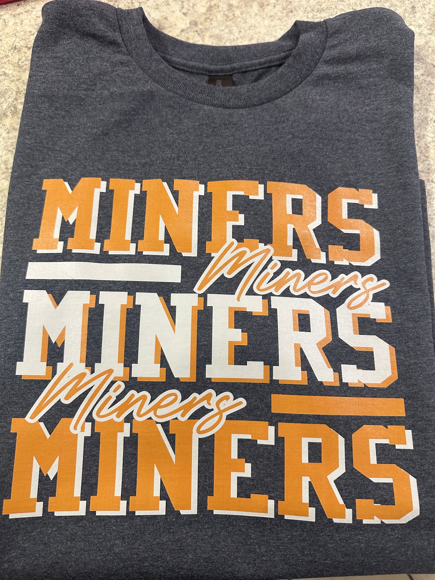 Miners graphic tee