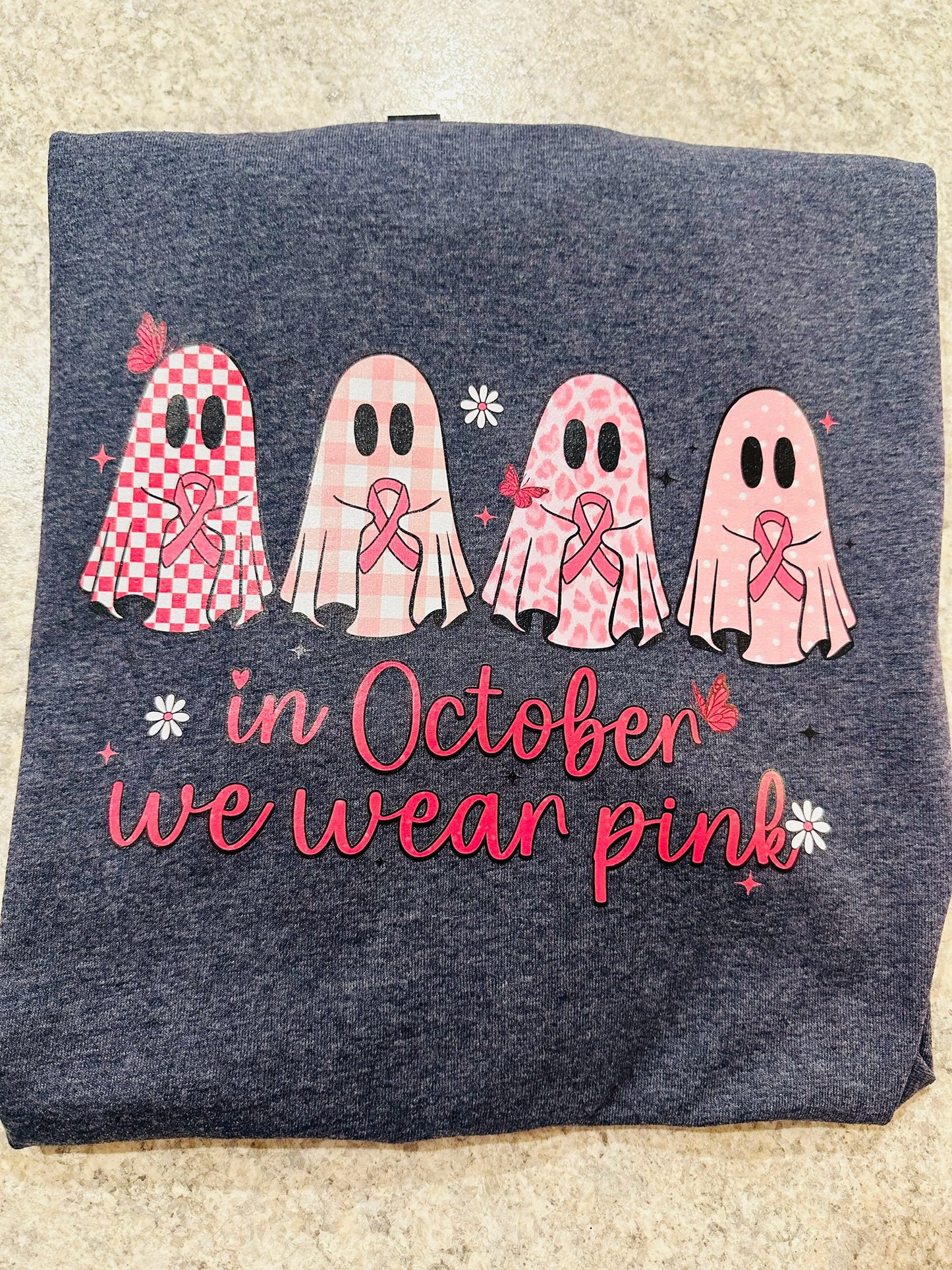 Ghost, babe, wearing pink in October