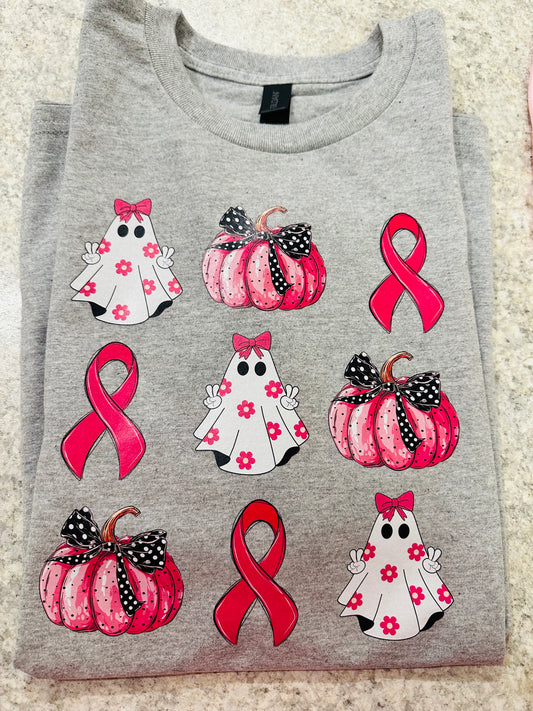 ribbons for breast cancer graphic tee