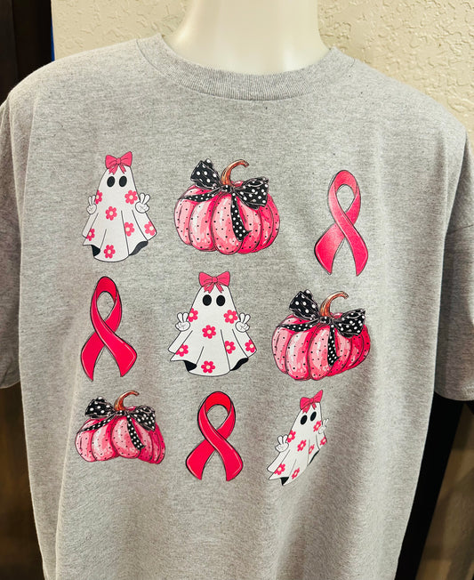 ribbons for breast cancer graphic tee