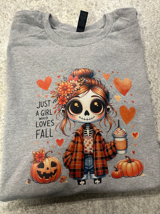 Just a girl graphic tee