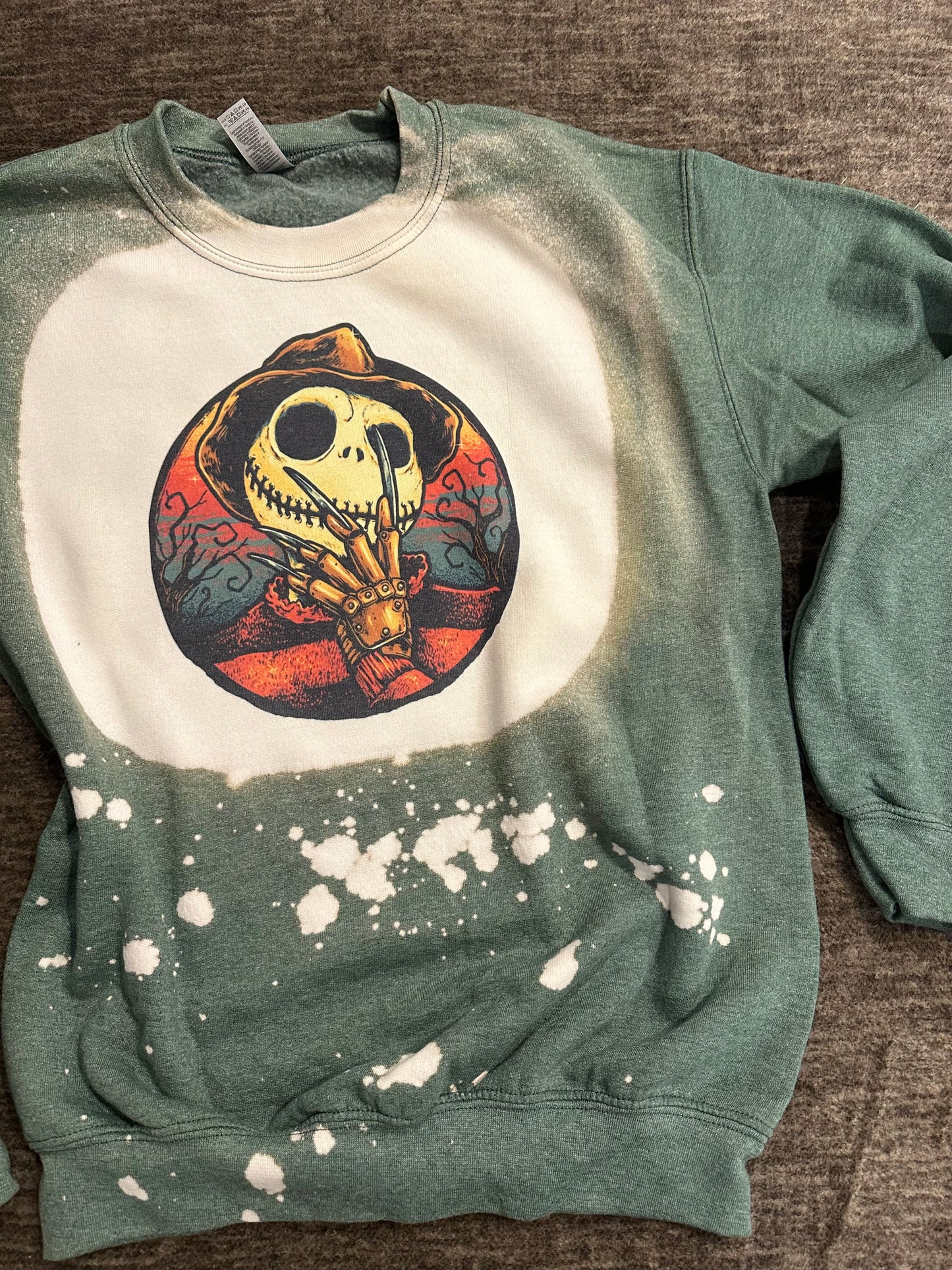 Jack the skeleton crewneck