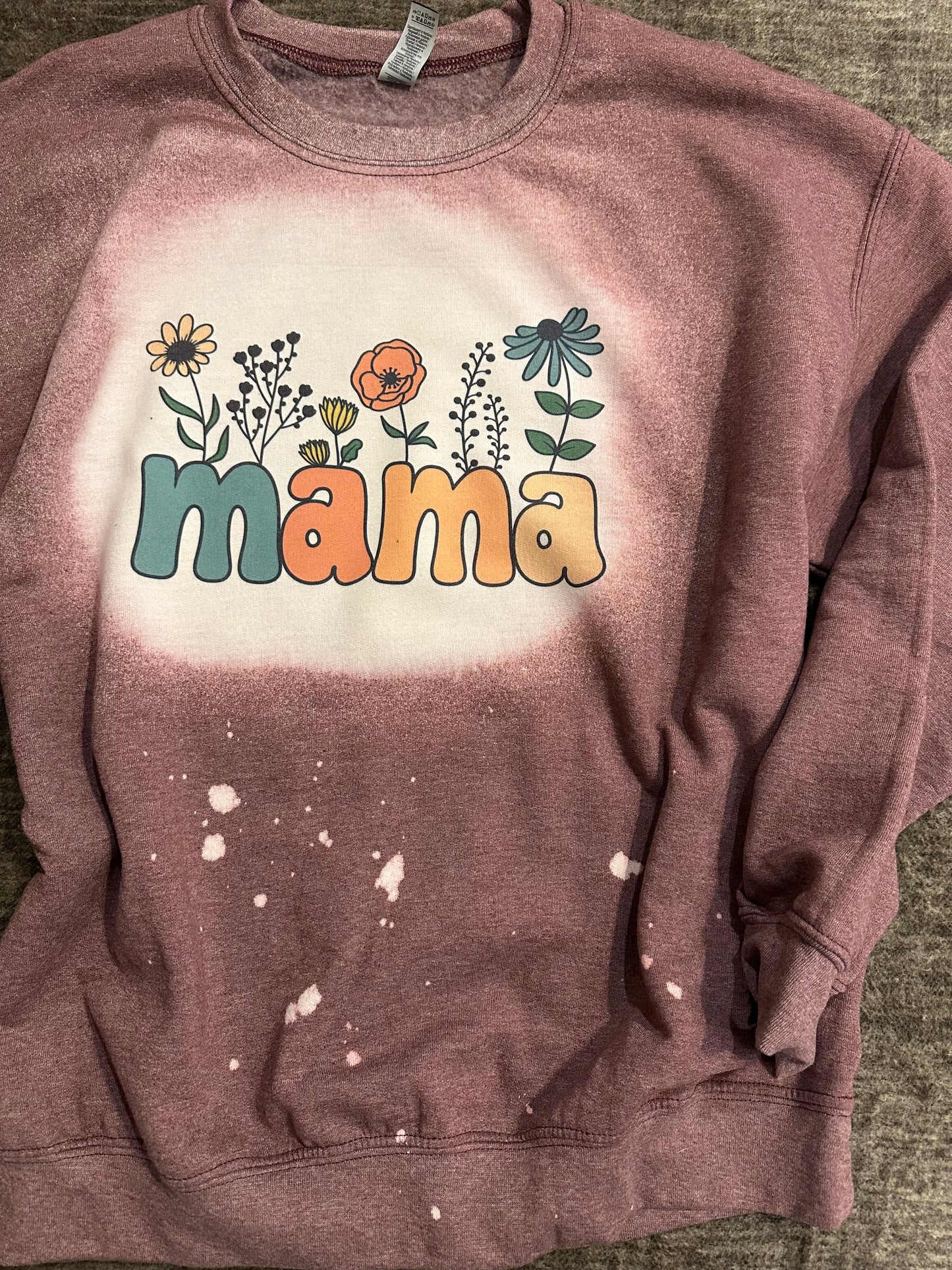 Mama floral crewneck