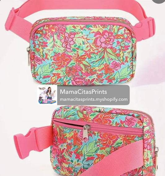 Coral seaside crossbody