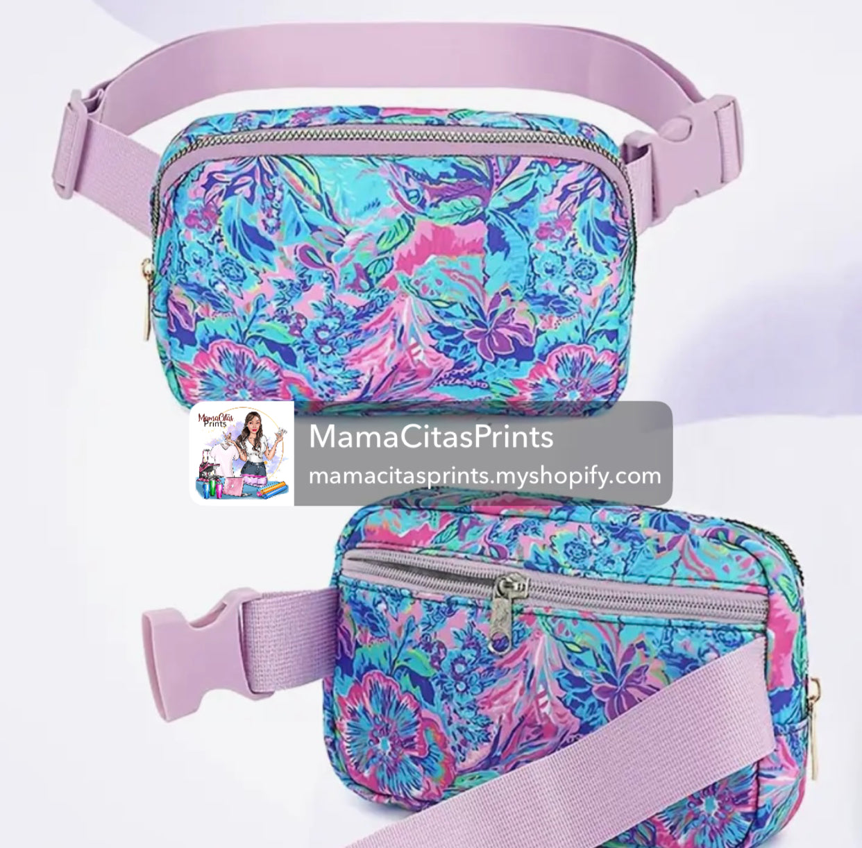 Lavender seaside crossbody