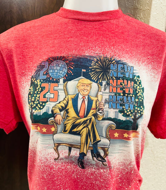 2025 trump new years tee