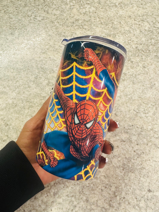 Spider man 🕷️ sippy with transition lid