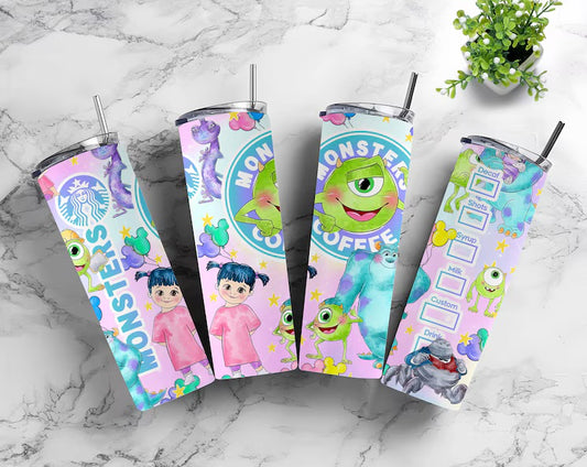 Monsters inc 20oz tumbler