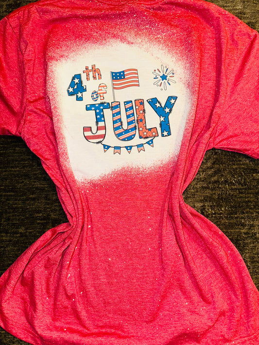 July 4th sublimation tee