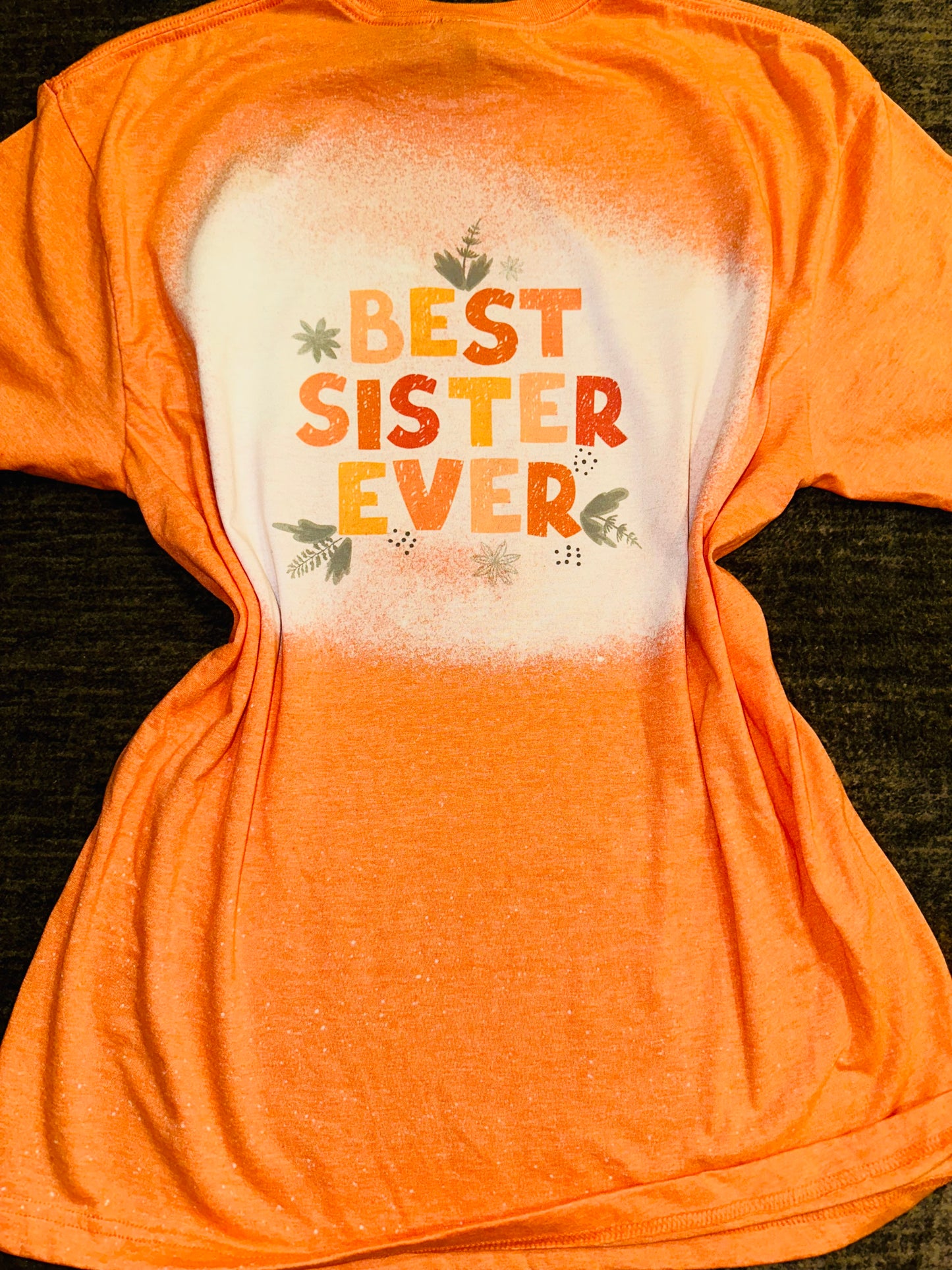 Best sister ever sublimation tee