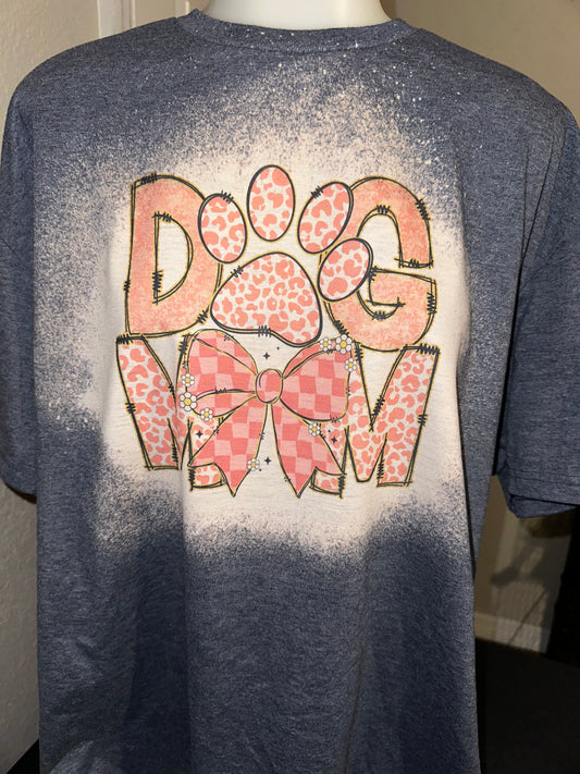 Pink dog mom