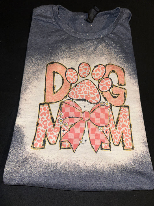 Pink dog mom