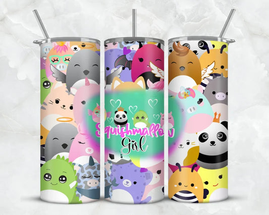 Squishmallos 20oz tumbler