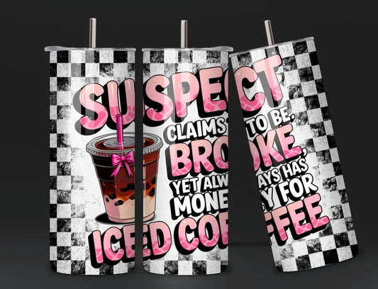 SUSPECT 20oz tumbler