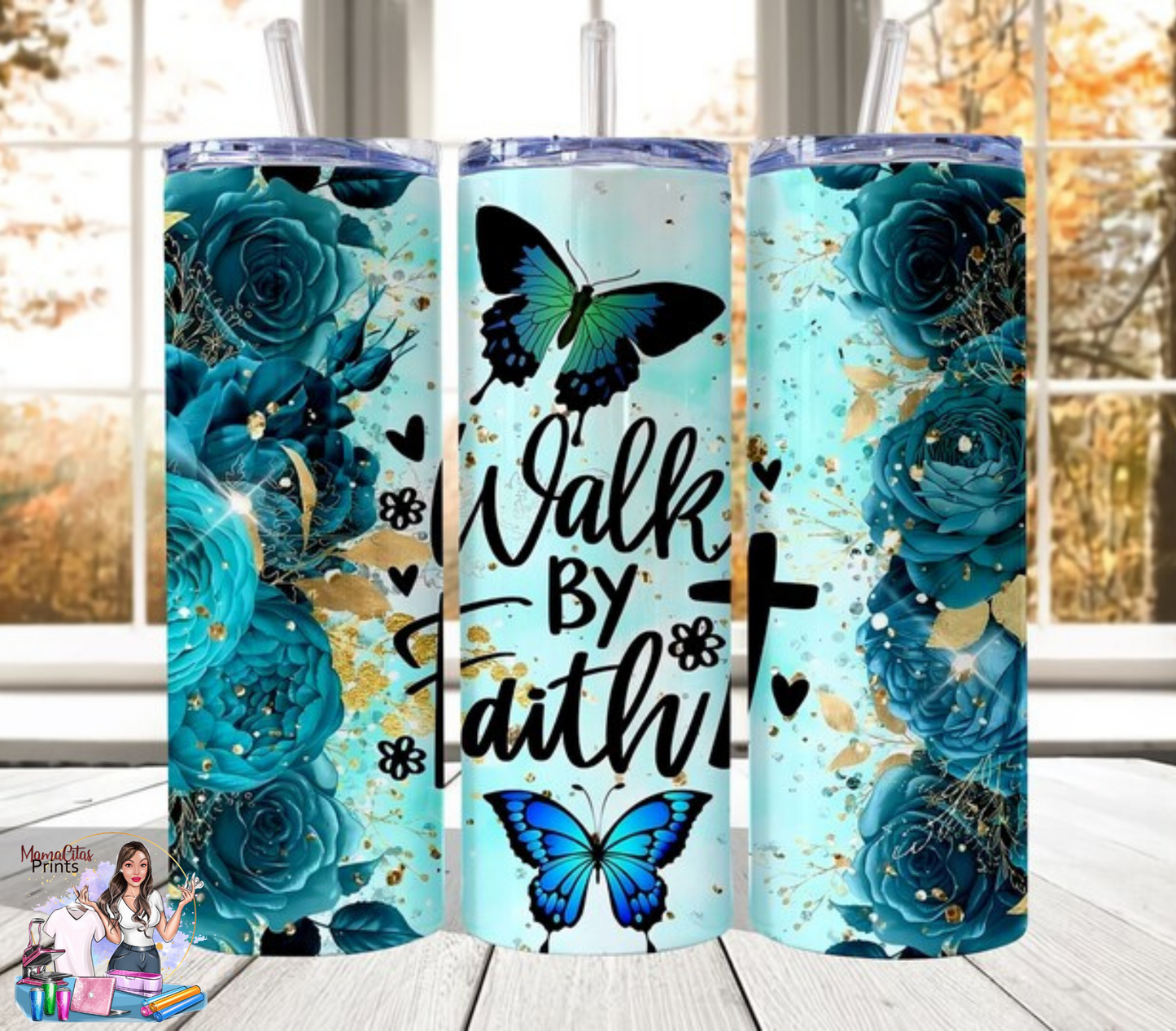 Walk by Faith 20oz Tumbler