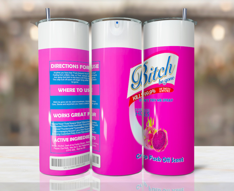 Lysol B*tch 20oz tumbler