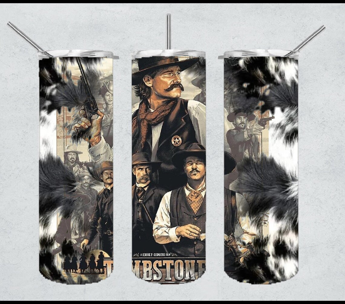 TOMBSTONE 20oz tumbler wrap