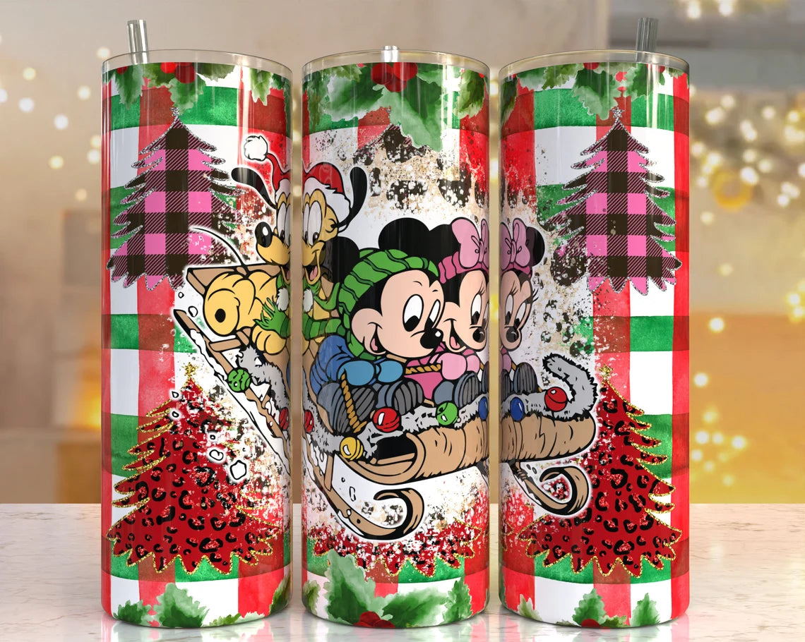 magical sled ride 20oz tumbler