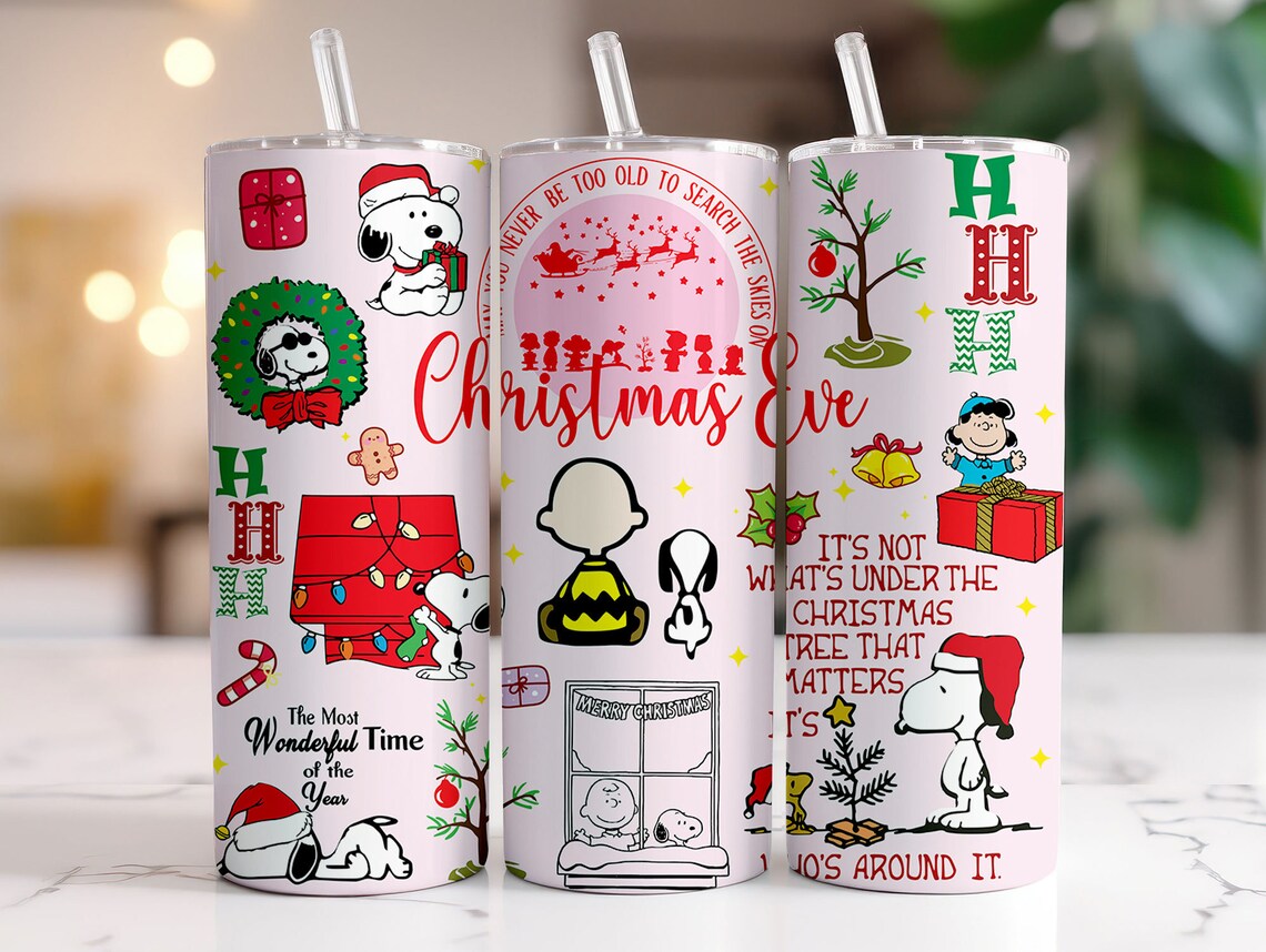 Its a Charlie Brown Christmas 20oz tumbler