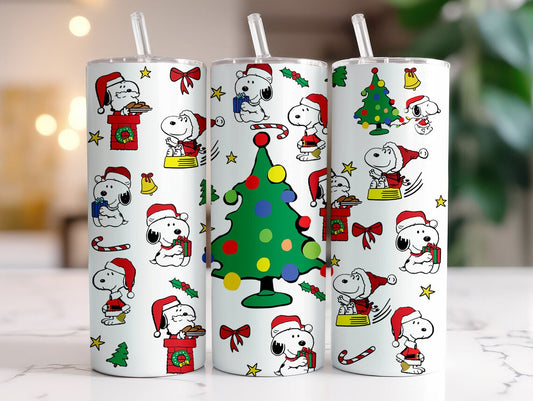 Snoopy's Christmas 20oz tumber