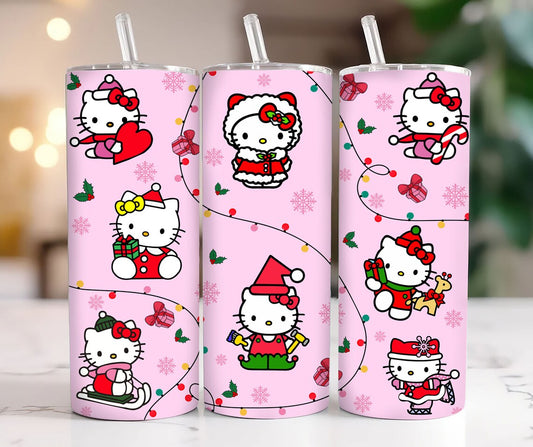 Hello Kitty Christmas 20oz tumbler