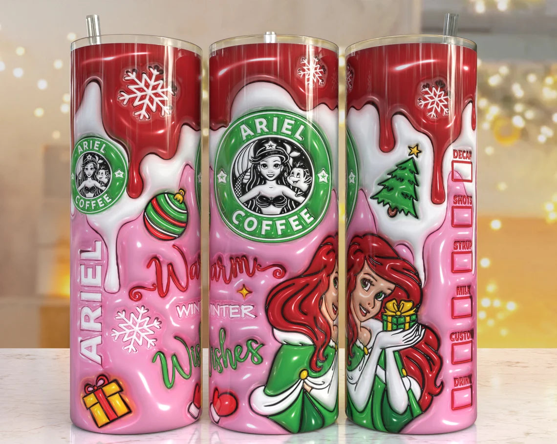 ARIEL 3D 20oz tumbler