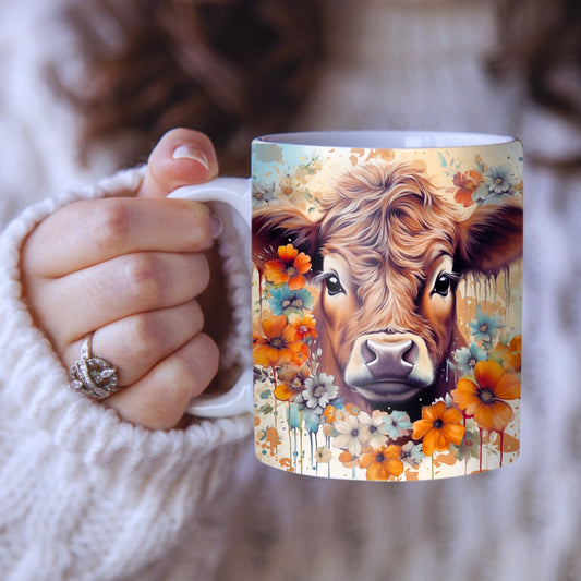 COW VIBES COFFEE MUG