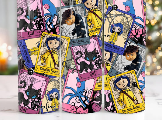 Coraline 20oz tumbler