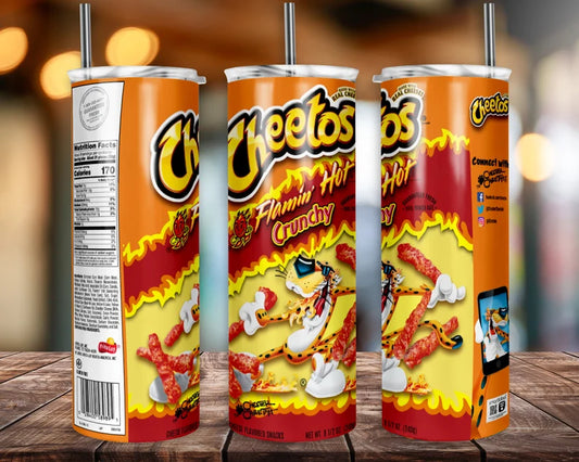 FLAMIN HOT CRUNCHY CHEETOS 20OZ TUMBLER