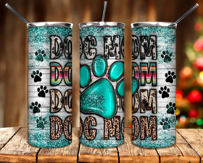 DOG MOM 20OZ TUMBLER