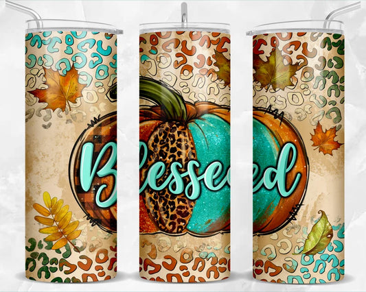 Blessed Pumpkin 20oz tumbler