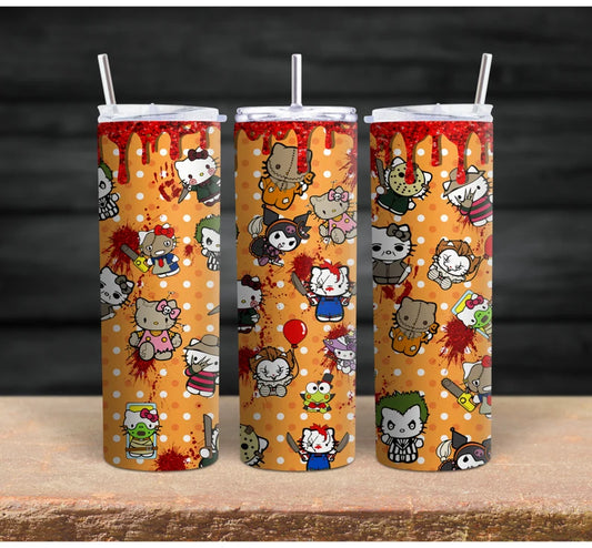 Hello Kitty Blood Drip 20oz tumbler