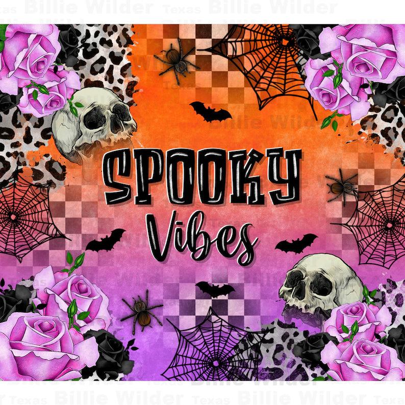 SPOOKY VIBES 20oz tumbler