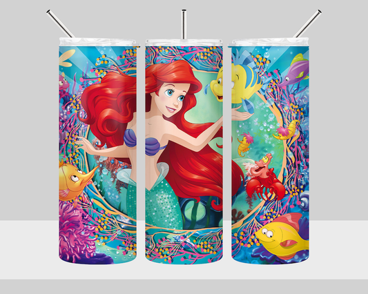 little mermaid 20oz tumbler