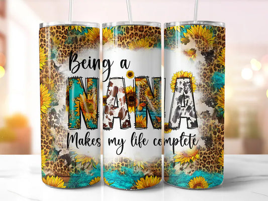 Being a NANA makes my life compllete 20oz tumbler