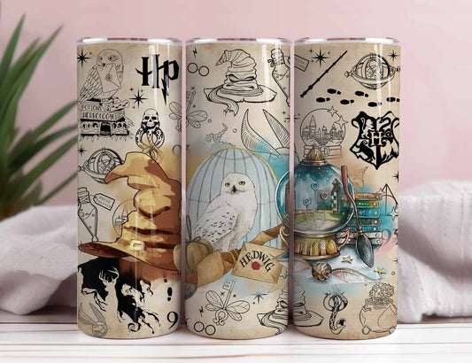 HP OWL 20OZ TUMBLER WRAP