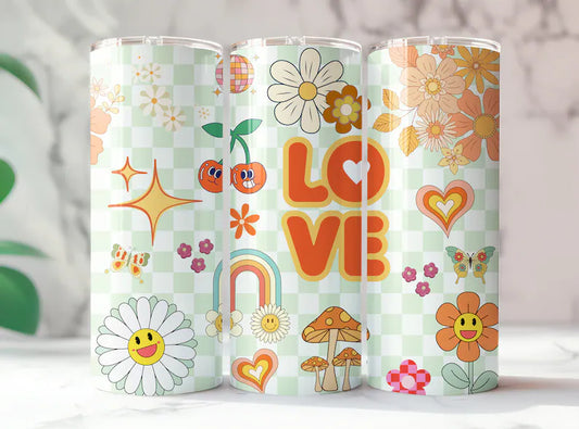 Groovy LOVE 20oz tumbler