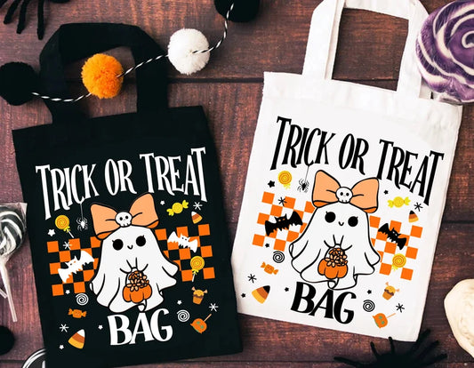 TRICK OR TREAT BAG GHOST BABE