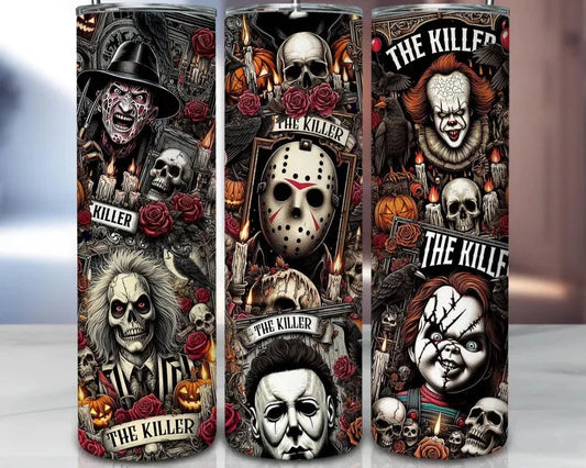 horror killer cards 20oz